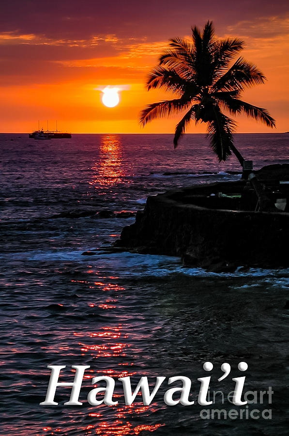 Hawaiian Sunset Photograph - Hawaiian Sunset by G Matthew Laughton Hawaiian Sunset Photograph - Hawaiian Sunset by G Matthew Laughton