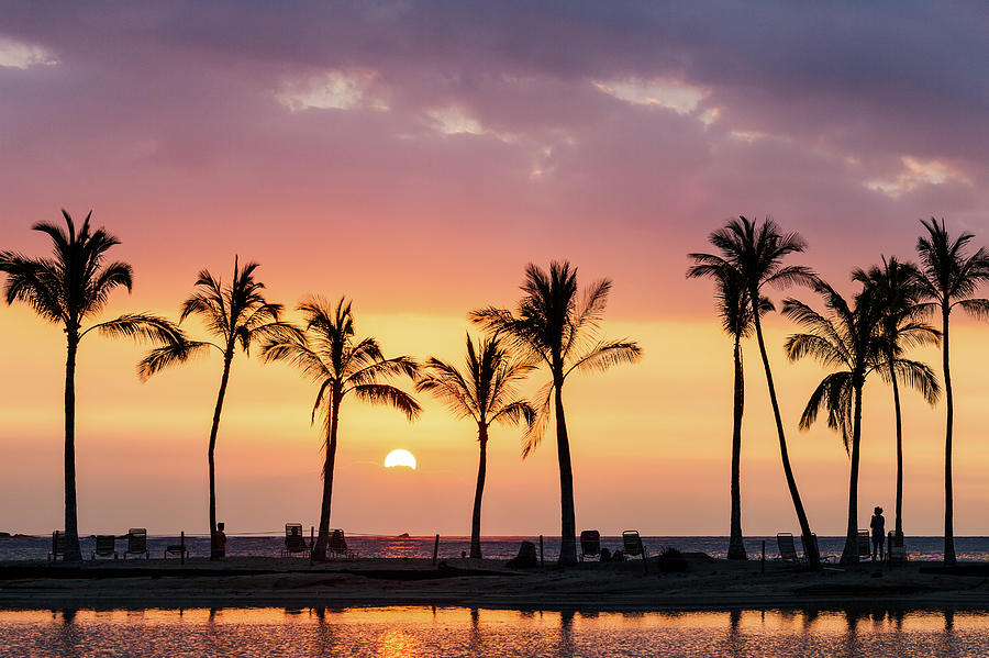 Hawaiian Sunset Photograph by Nicole Young