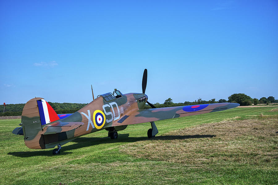 Hawker Hurricane V7497 Photograph by Chris Day