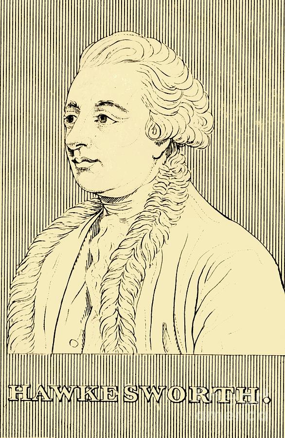 Hawkesworth Drawing by Print Collector