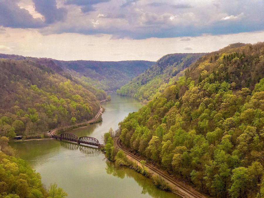 Hawks Nest State Park Photograph By Country Roads Imagery - Fine Art 