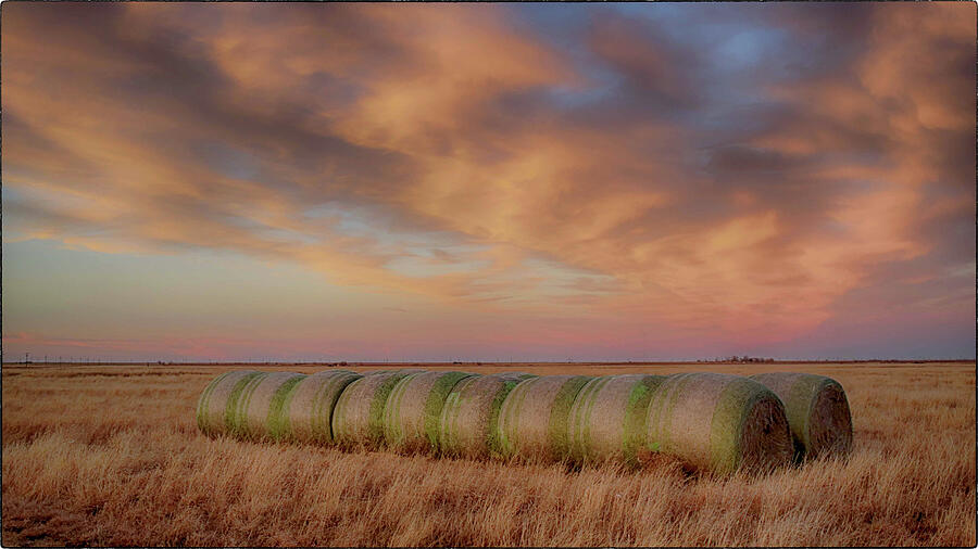 Hay Bales on the High Plains by Natural Abstract Photography Hay Bales on the High Plains by Natural Abstract Photography
