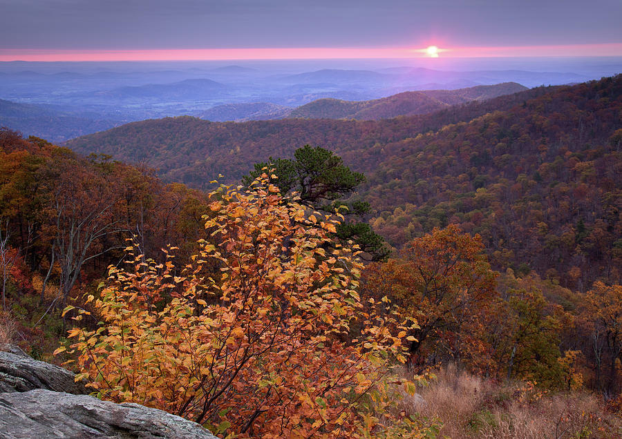 Hazel Mountain At Sunrise Photograph by Photography By Deb Snelson