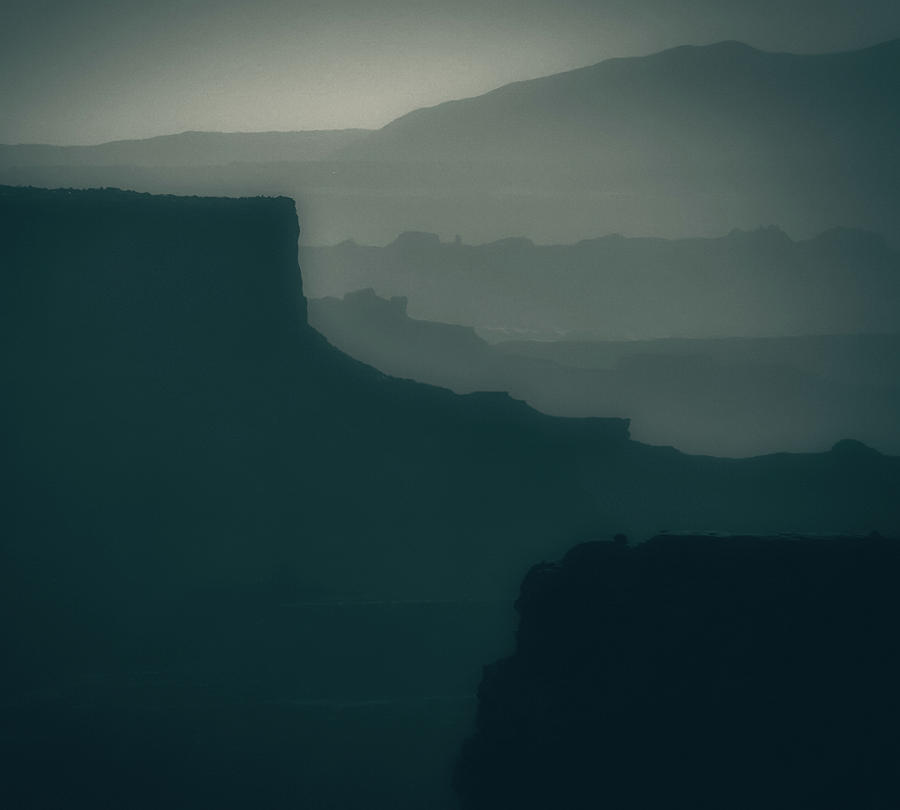 Hazy Canyon Photograph by Judi Kubes