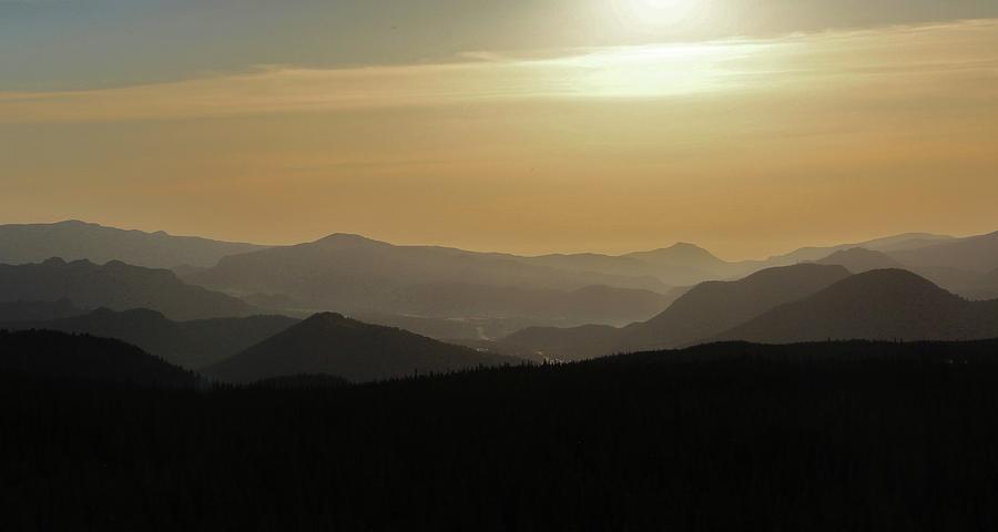 Hazy Mountain Morning Photograph by Larry Kniskern