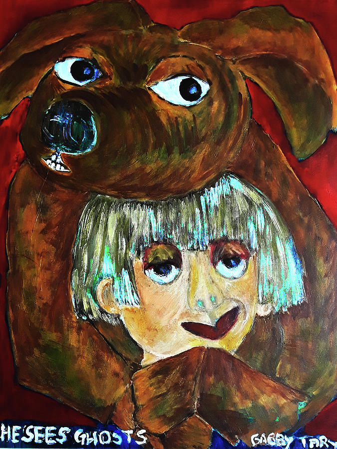 HE SEES GHOSTS by Gabby Tary HE SEES GHOSTS by Gabby Tary