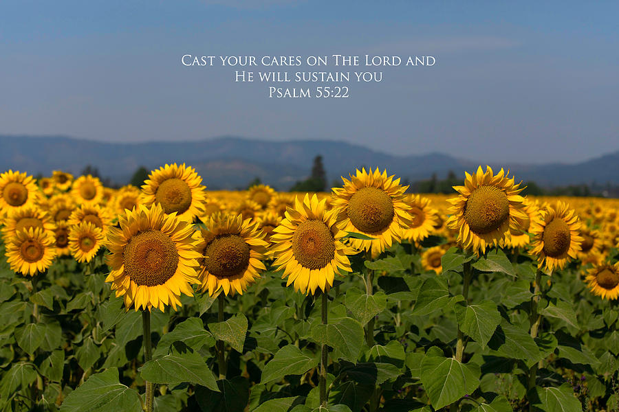 He will sustain you Photograph by Lynn Hopwood
