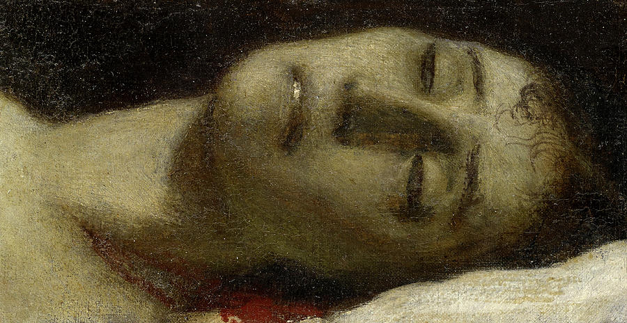 Head of a Dead Girl Painting by Arnold Bocklin - Fine Art America