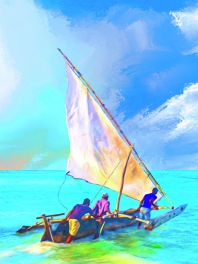 Heading Out Painting by Dominic Piperata