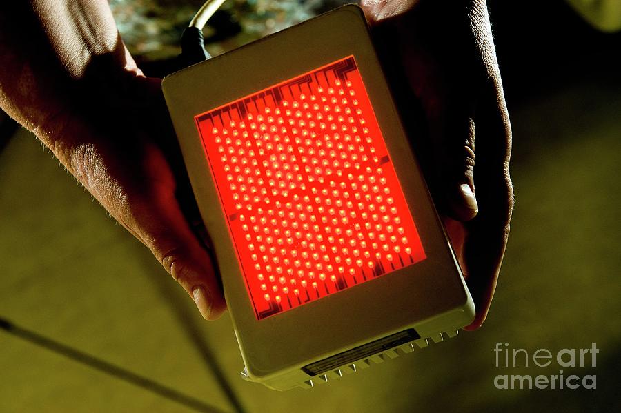 Device Photograph - Heals Light Therapy by Nasa/david Higginbotham/science Photo Library