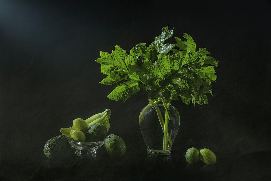 Still Life Photograph - Healthy Greens by Lydia Jacobs