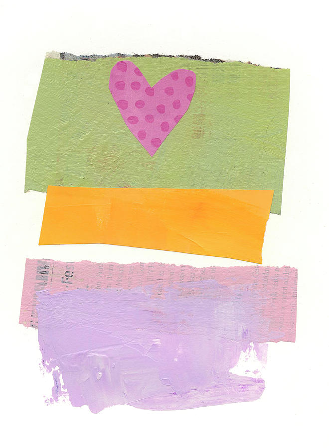 Heart #22 Painting by Jane Davies