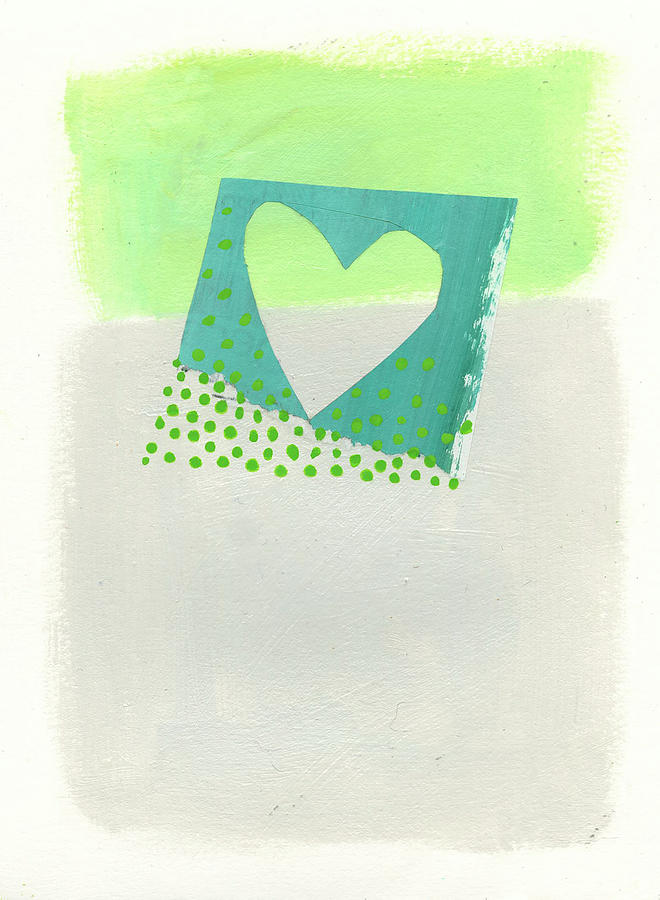 Heart #29 Painting by Jane Davies