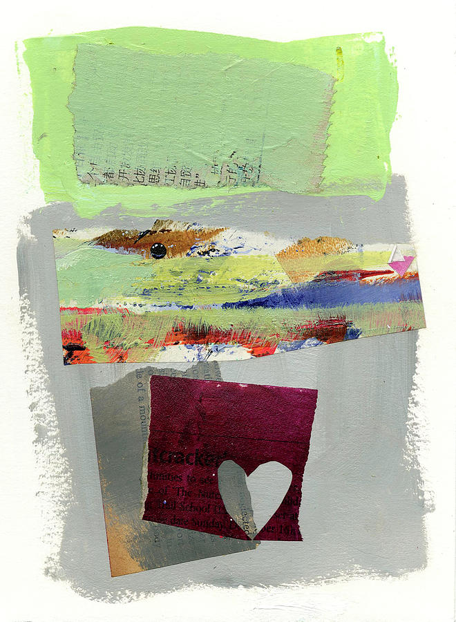 Heart #30 Painting by Jane Davies
