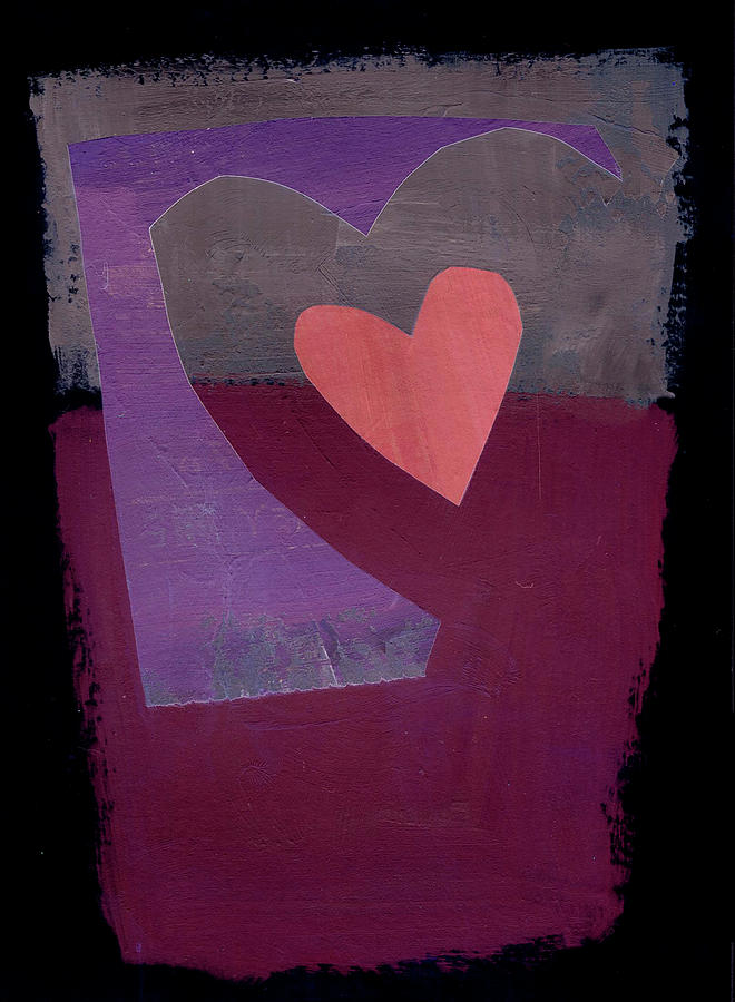 Heart #37 Painting by Jane Davies