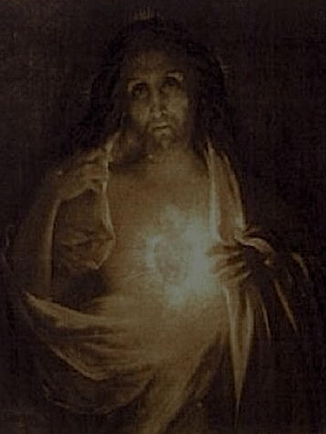 Jesus Christ Painting - Heart by Oscar Alonzo