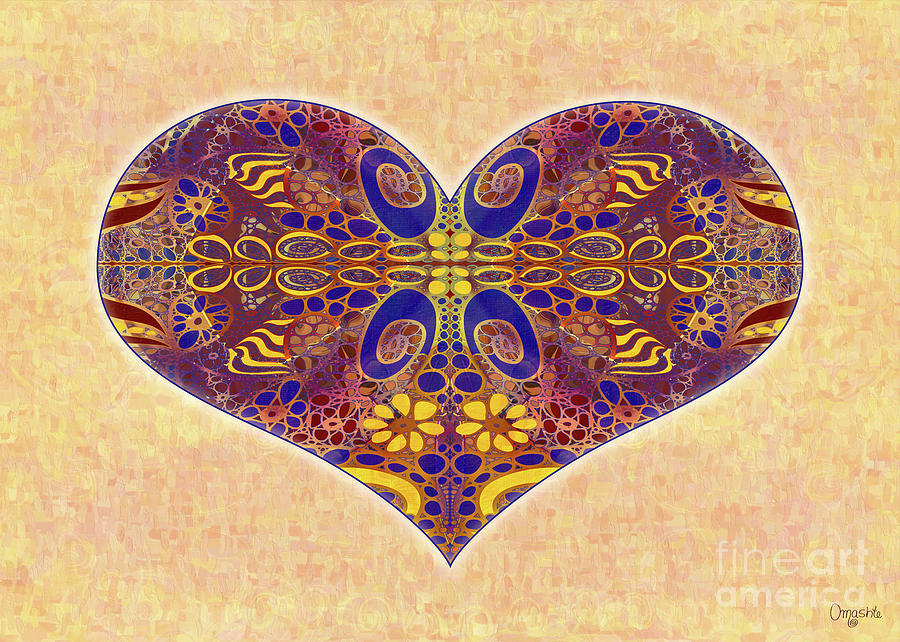 Heart Illustration - Exploding Possibilities - Omaste Witkowski Digital Art by Omaste Witkowski