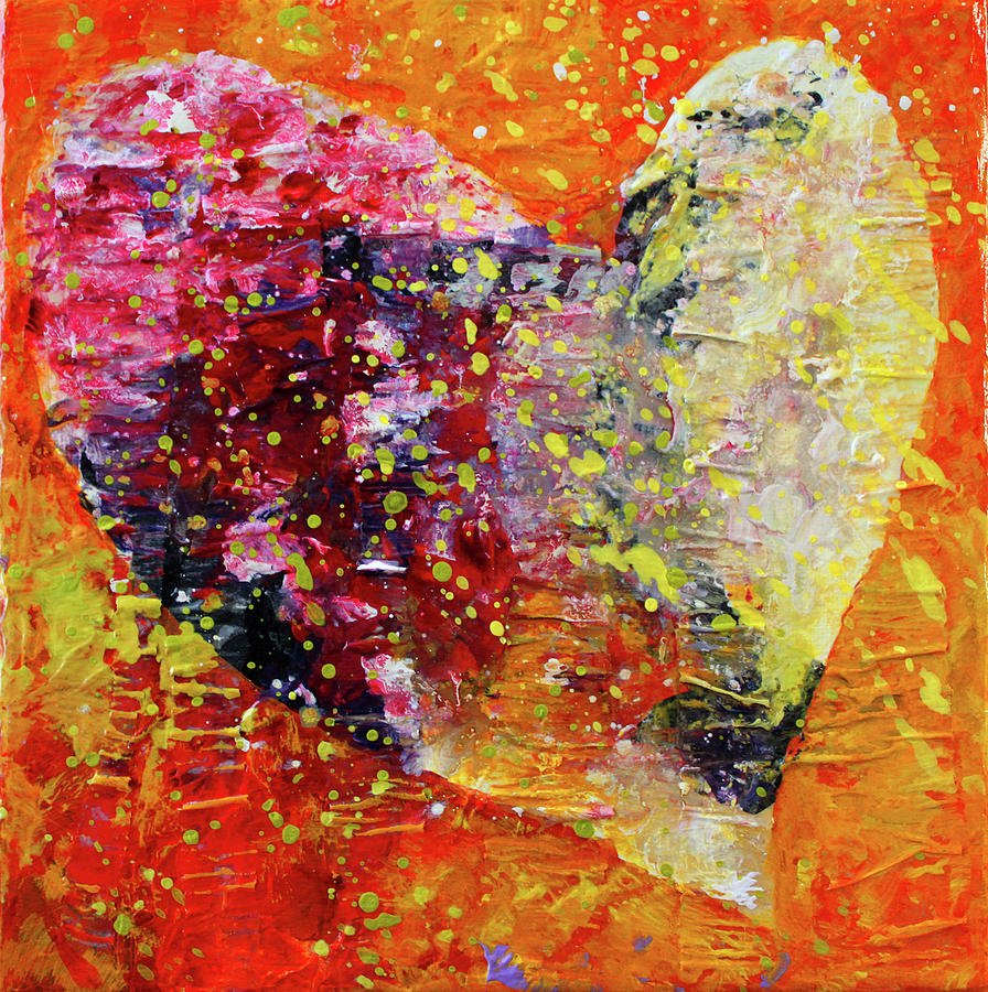 Heart Painting - Heart by Marion Rose