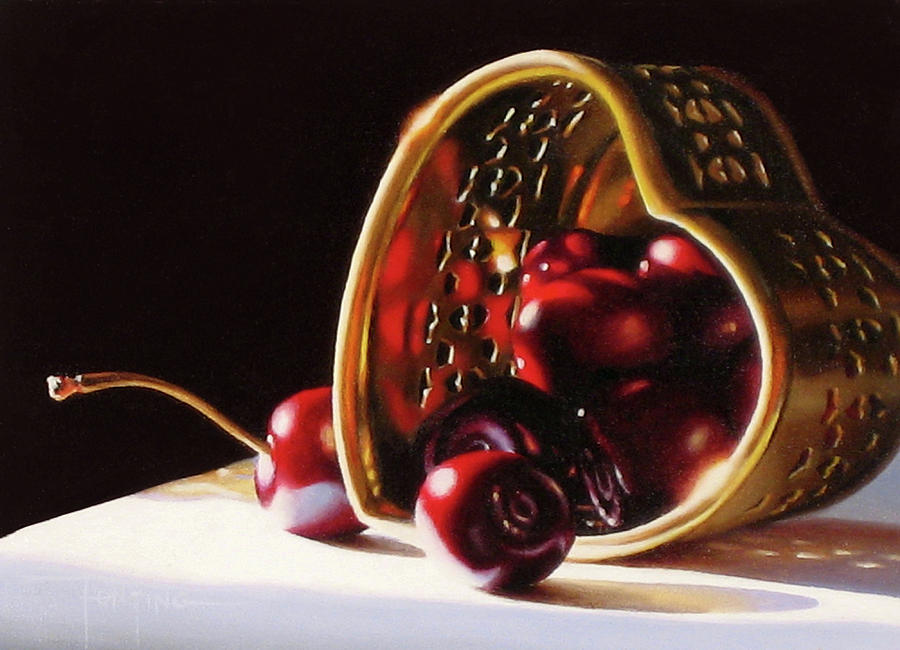 Still Life Painting - Heart of Gold by Dianna Ponting