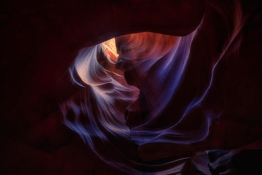 Landscape Photograph - Heart Of Navajo by Michael Zheng