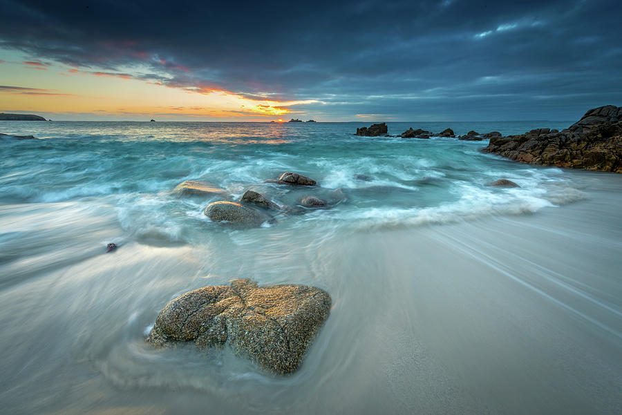 Beach Photograph - Heart Of The Ocean by Mathieu Rivrin