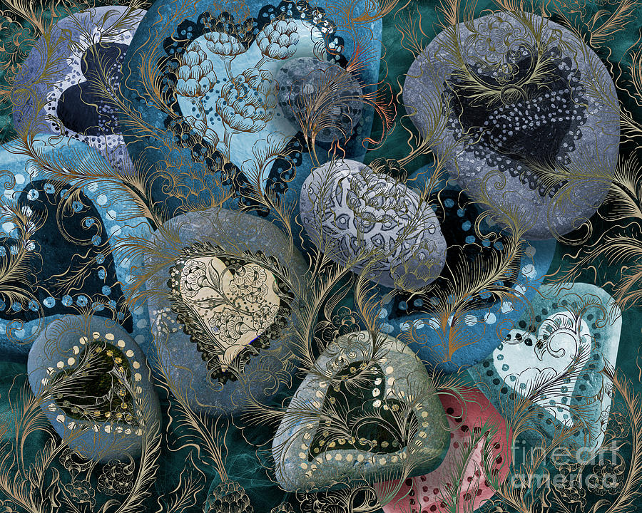 Hearts of Stone Digital Art by Edmund Nagele FRPS