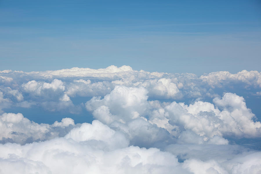 Heavenly Cloudscape View From Above Photograph by Carterdayne