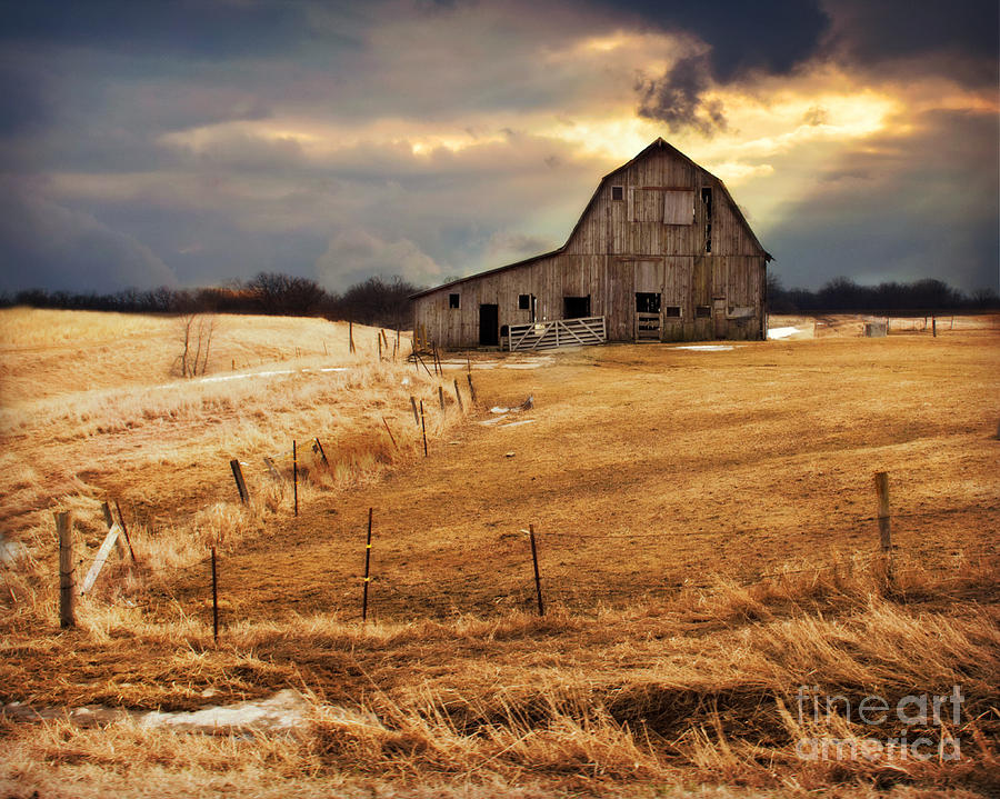 Heavenly Farm Rays Photograph by Kathy M Krause - Fine Art America