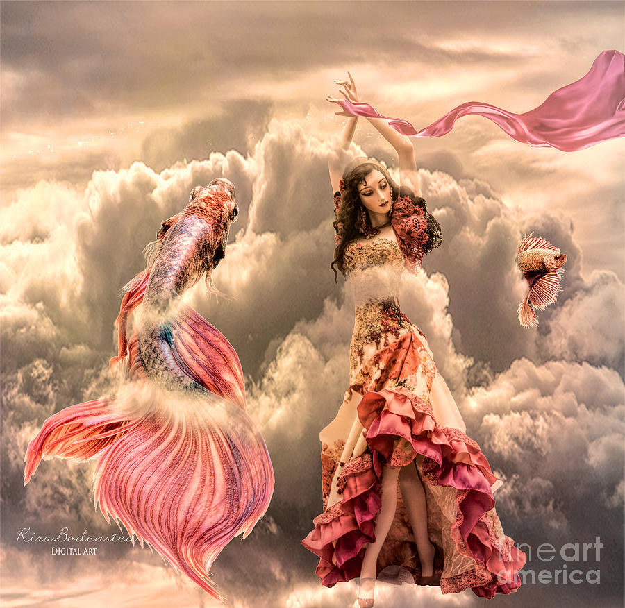 Heavenly Flamenco Photograph by Kira Bodensted