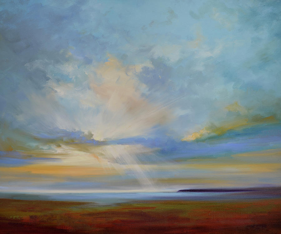 Heavenly Light IIi Painting by Sheila Finch - Pixels