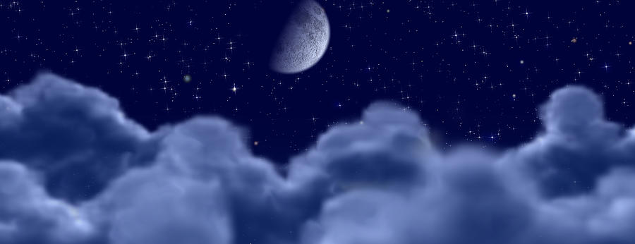 Heavenly Moon By Foxtuon