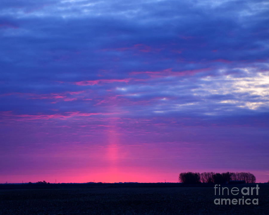 Heavenly Pink Light Photograph by Kathy M Krause