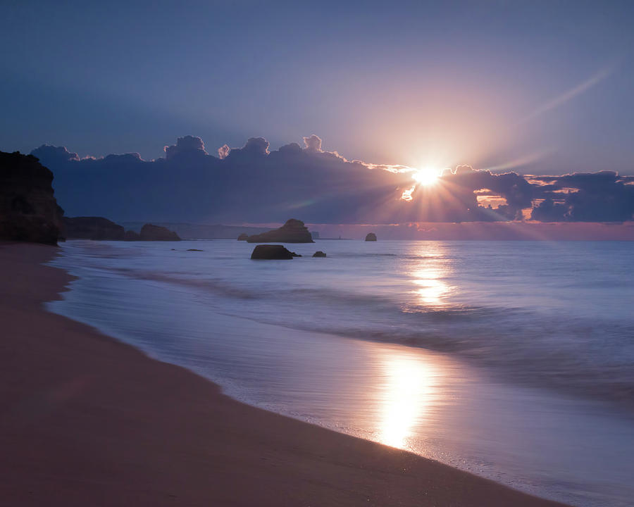 Heavenly Sunrise Photograph by Adam West