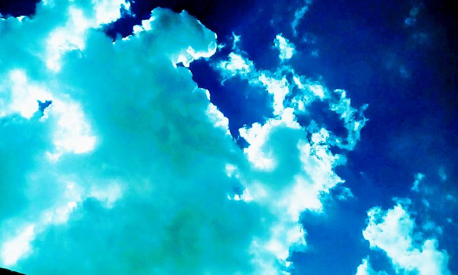 Heavens Clouds Photograph by Brenae Cochran