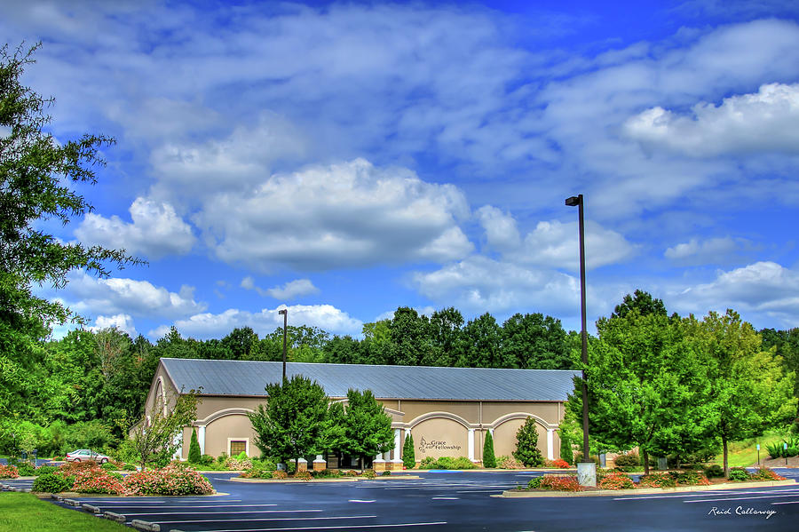Greensboro GA A Way Home Grace Fellowship Church Architectural Landscape Art Photograph by Reid Callaway