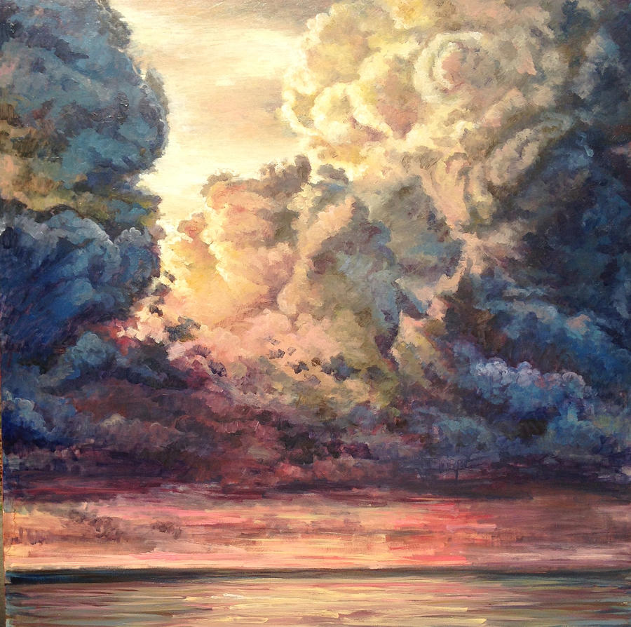 heaven clouds painting