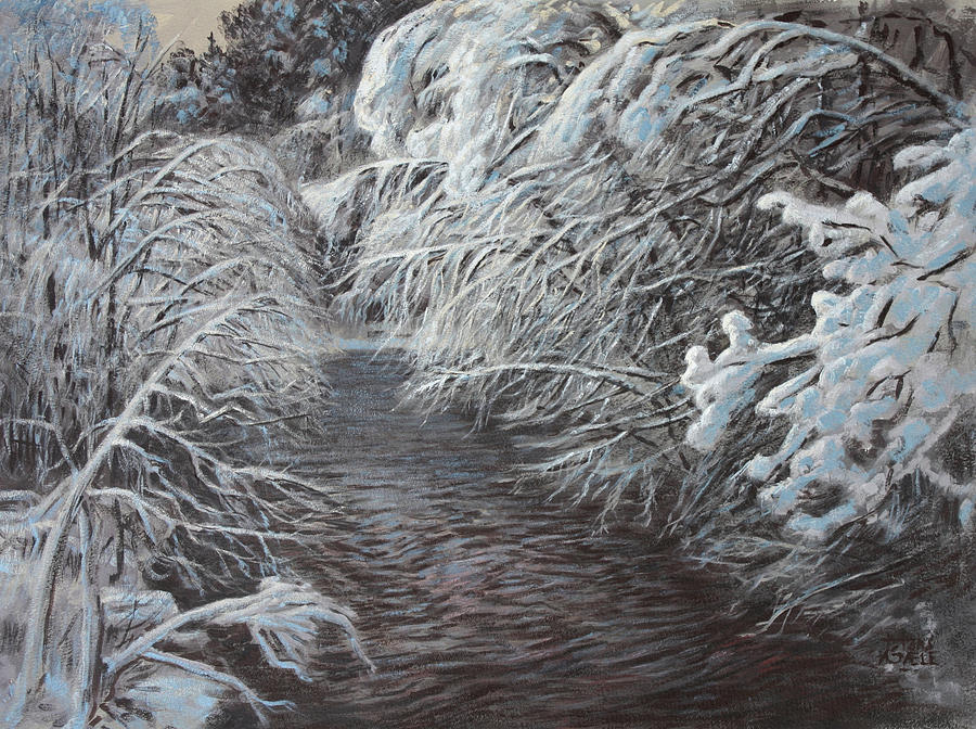 Heavy Branches Painting by Hans Egil Saele