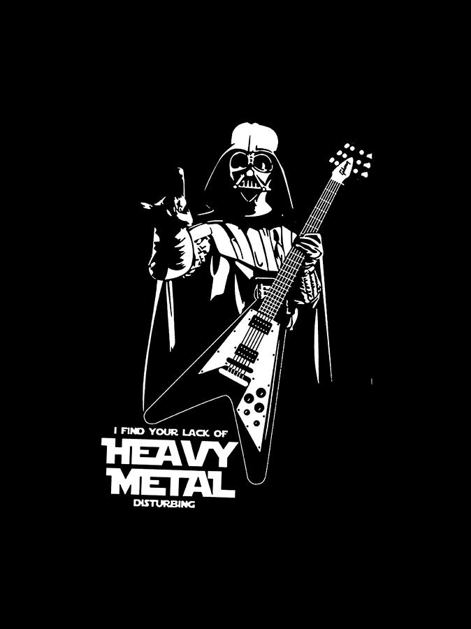 Heavy Metal Digital Art by Lanaya Smiley