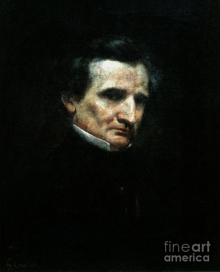 Hector Berlioz, French Romantic Drawing by Print Collector