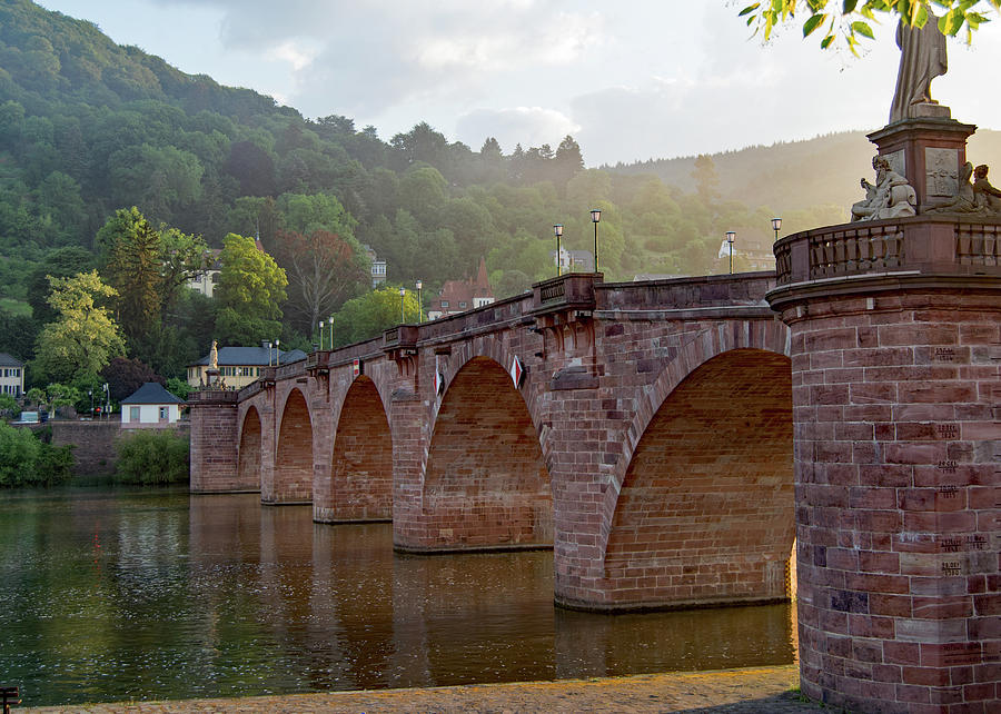 Heidelberg Bridge Photograph by Margaret Zabor