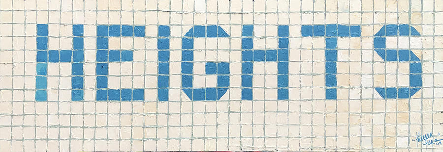 Heights Painting - Heights Mosaic by Lauren Luna Heights Painting - Heights Mosaic by Lauren Luna