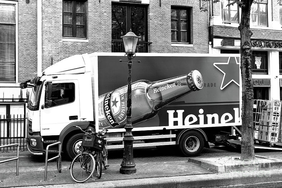 Beer Photograph - Heineken in Amsterdam by John Rizzuto