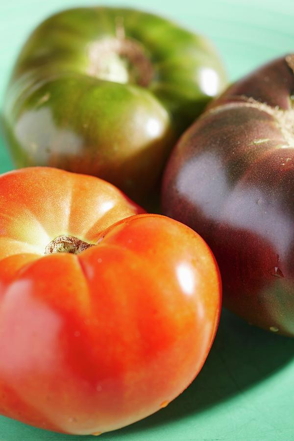 Heirloom Tomatoes From York County, Pennsylvania, Usa Photograph by Brian Yarvin