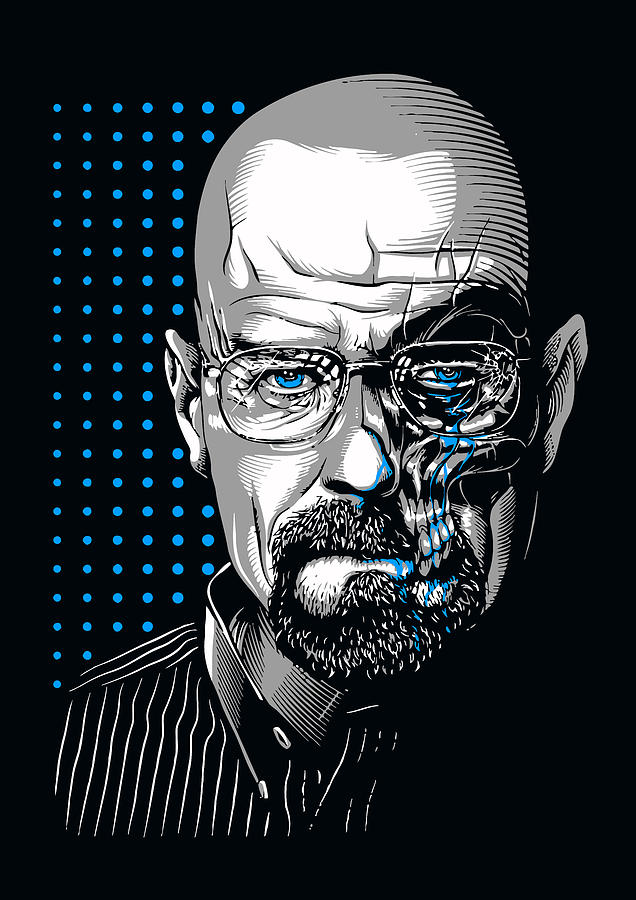 Heisenberg Drawing by M Sobalvarro