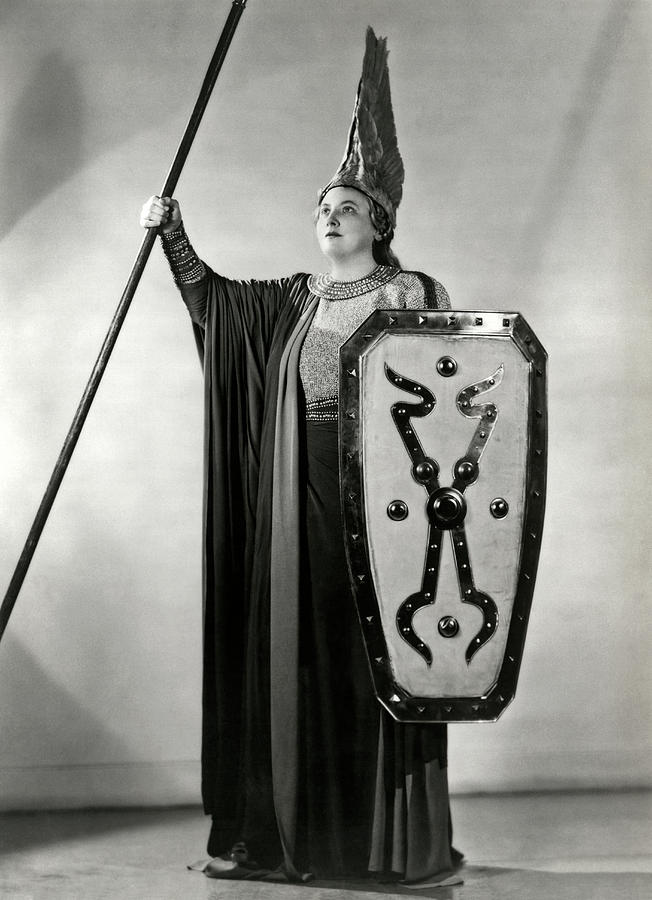 Helen Traubel As Brünhilde Photograph by Underwood Archives