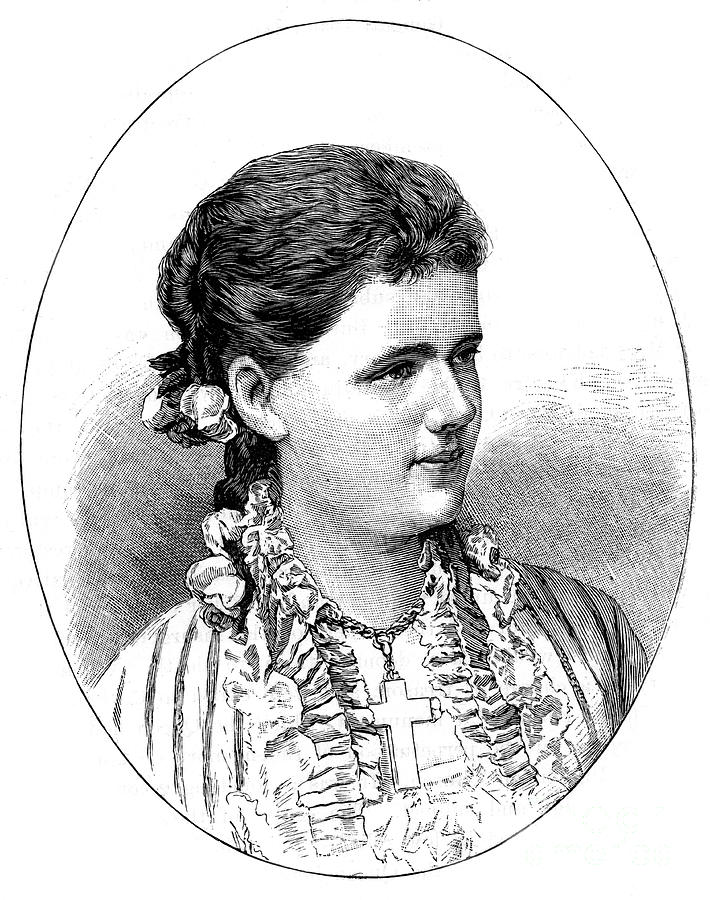 Helena, Duchess Of Albany, 1900 Drawing by Print Collector