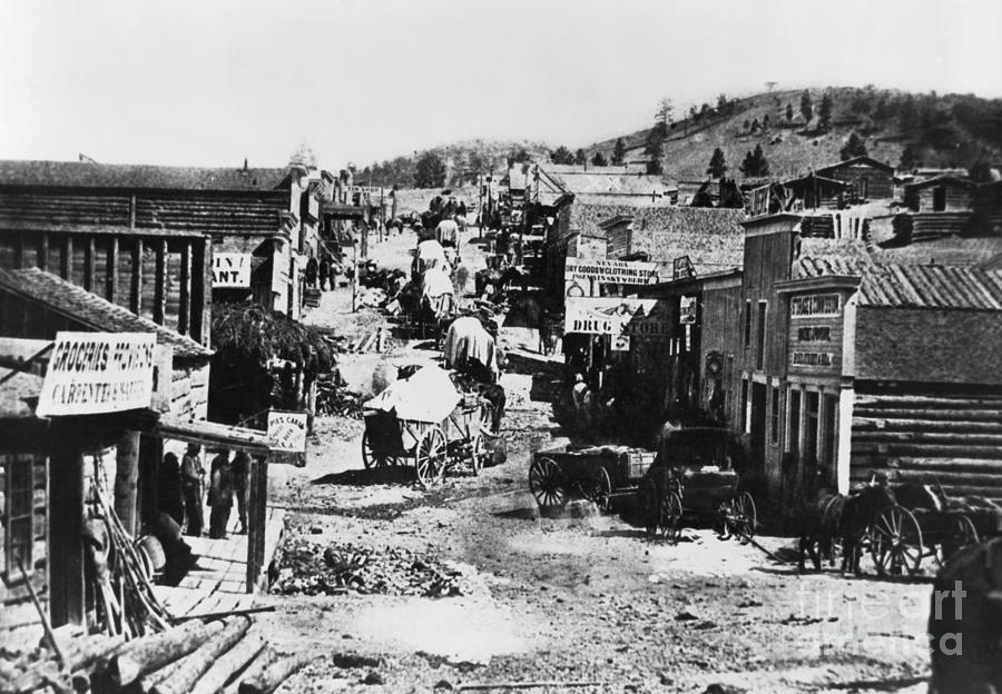 Helena, Montana, In 1865 Photograph by Bettmann Pixels