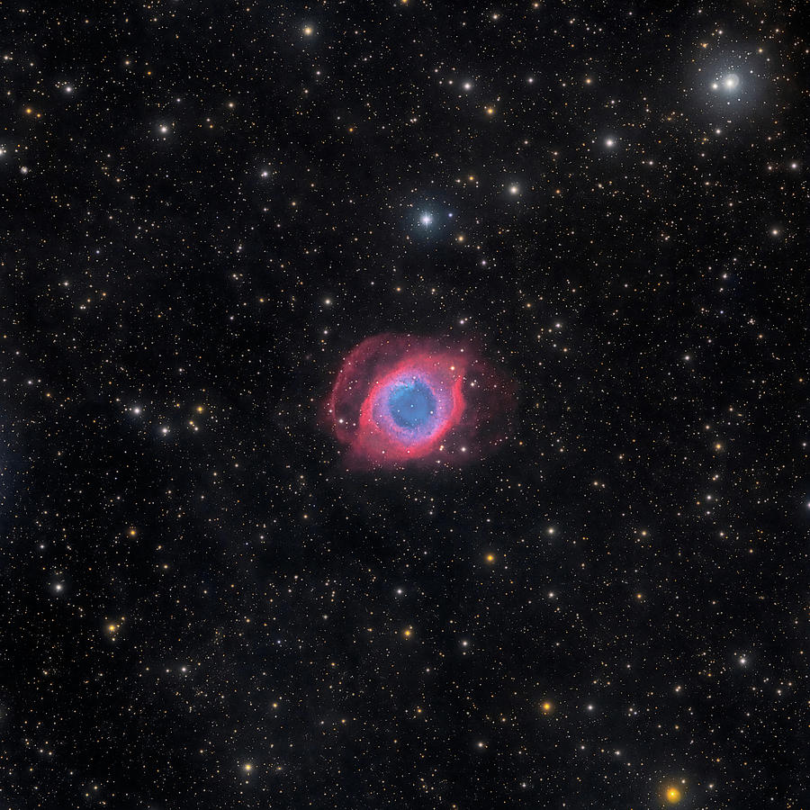 Helix Nebula, Aka Eye Of God Photograph by Image By Marco Lorenzi, Www.glitteringlights.com