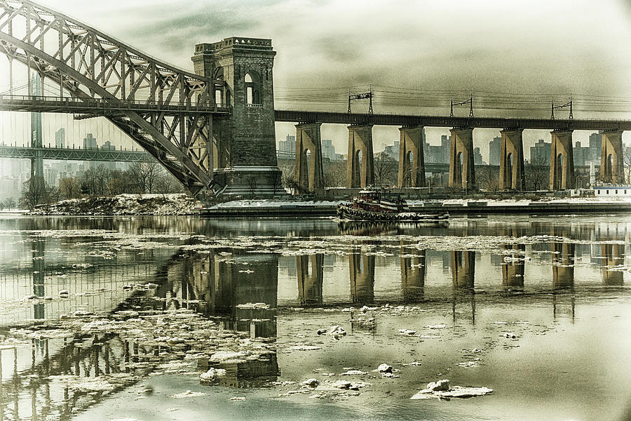 Hell Gate Reflections Photograph by Cate Franklyn