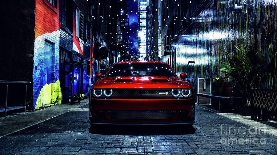 Hellcat in Chinatown  Photograph by EliteBrands Co